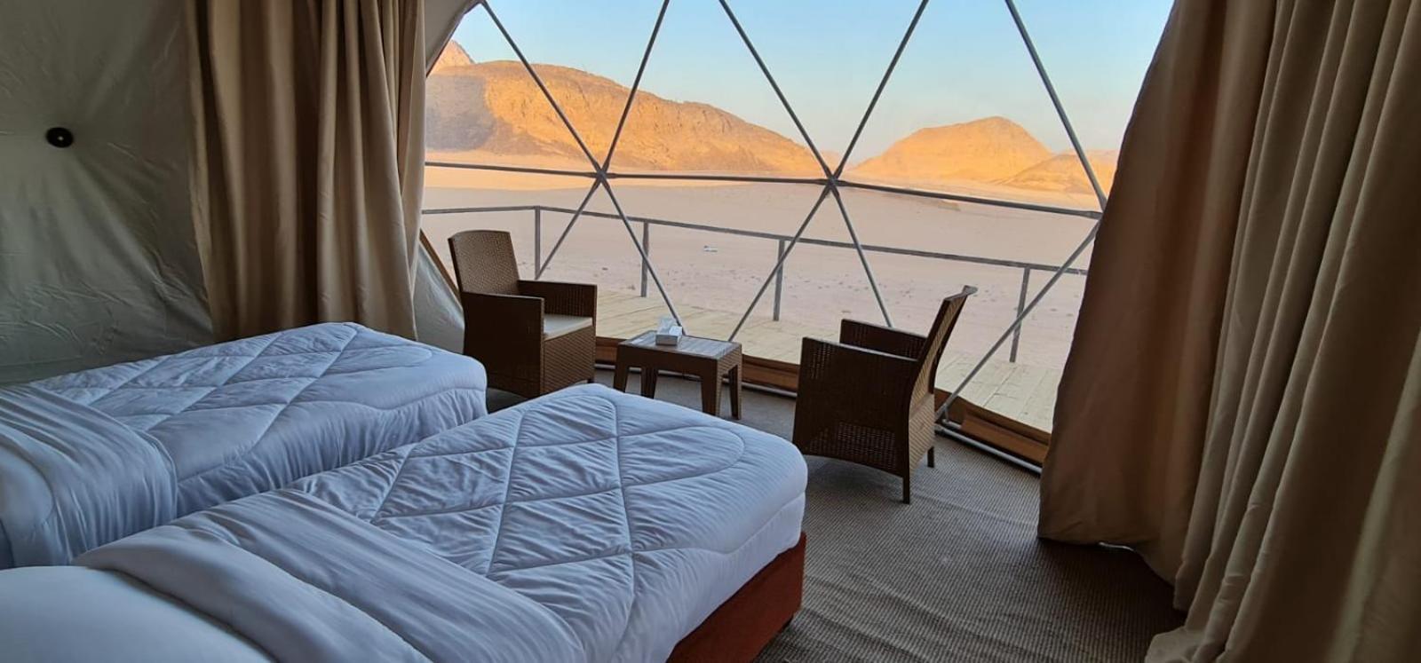 Hotel Hasan Zawaideh Luxury Camp 2 à Wadi Rum Extérieur photo